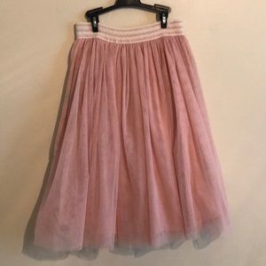 Ballerina style skirt